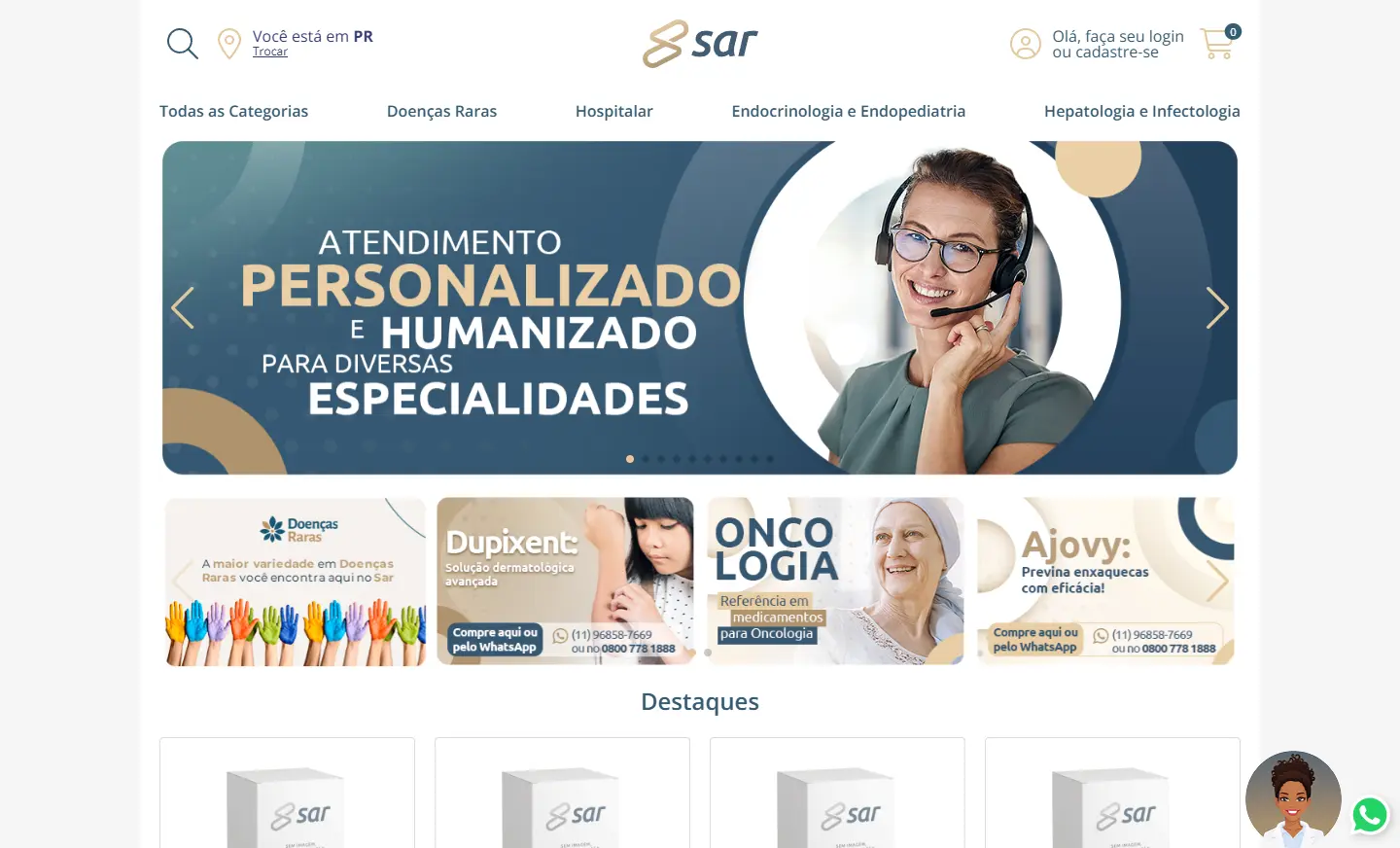 Sar Medicamentos Especiais
